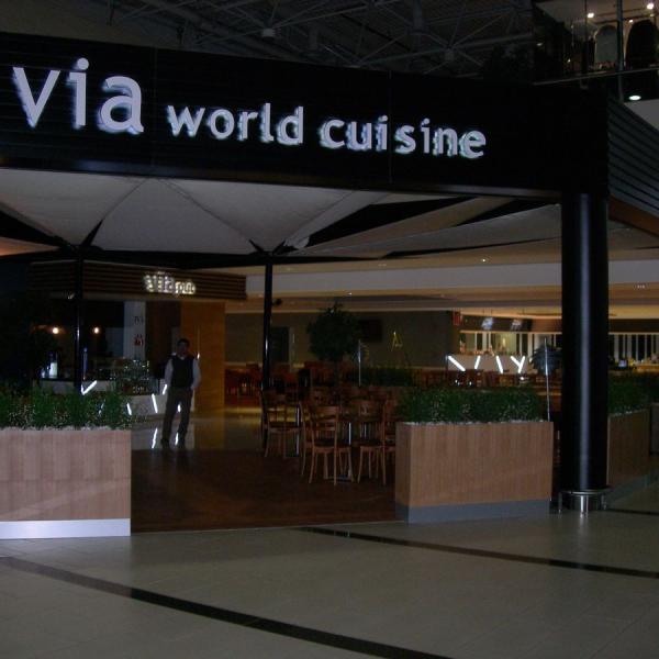Antalya Havalimanı Dış Hatlar Via Cafe
